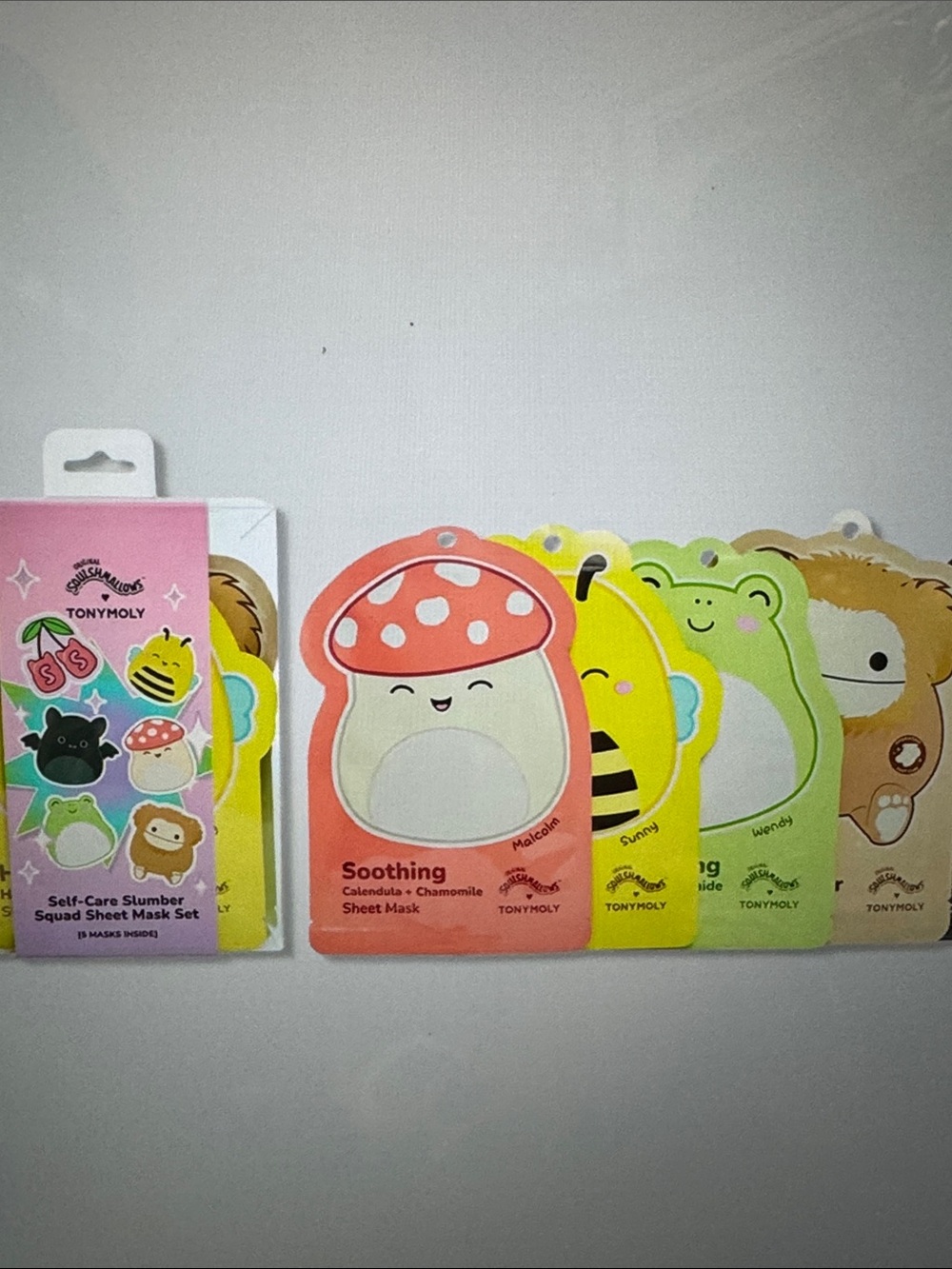 TONYMOLY Squishmallows Mask Set